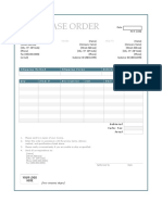 Purchase Order: Vendor Ship To