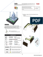 Taj Mahal, India: Assembly Instructions: Assembly Instructions:Seven A4 Sheets (No.1 To No.7)