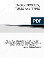 Memory Process, Structures and Types