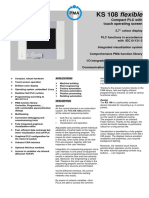 KS 108 Flexible: Compact PLC With Touch Operating Screen