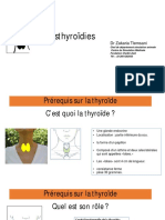 La Pathologie de La Thyroide