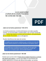 Hechos Posteriores Al Cierre Del Ejercicio