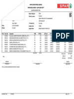 Super Market-Dry: Purchase Order - Supplier Copy Artee Industries Limited