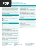 Microsoft Server Cheat Sheet: by Via