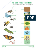 T T 5109 Minibeasts and Their Habitats Activity Sheet Ver 4