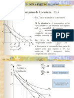 Efecto Sustitución y Efecto Ingreso (Renta)