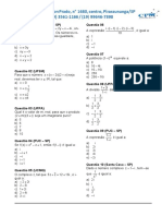 Numeros Complexos Exercícios