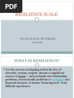 RESILIENCE