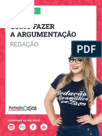 AULA 8 Redação Como Fazer A Argumentação Na Redação Profa Pamba