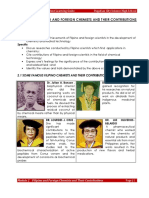 Module 2 - Filipino and Foreign Chemists and Their Contirbutions