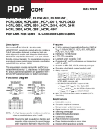 6N137, HCNW137, HCNW2601, HCNW2611, HCPL-0600, HCPL-0601, HCPL-0611, HCPL-0630, HCPL-0631, HCPL-0661, HCPL-2601, HCPL-2611, HCPL-2630, HCPL-2631, HCPL-4661