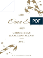 Hampers Menu 2021 Christmas