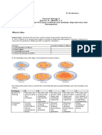 General Biology 2 Module 1.1 LAS