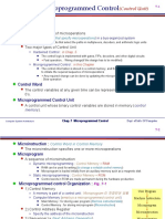 Chap. 7 Microprogrammed Control