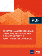 Economic Corridors Central Asia