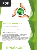 Environment Policy in India