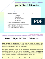 Tipos de Pilas Primarias