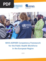 WHO ASPHER Public Health Workforce Europe Eng