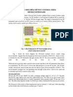 RF-Based Multiple Device Control Using Microcontroller