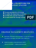 Strategic Management Framework