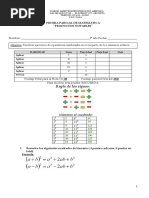 Productos Notables (Primero) Adecuacion