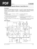 Low-Current Superhet Remote Control Receiver: Description