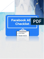 Facebook Ad Checklist