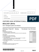 Oxford Aqa International A-Level: BIOLOGY (9610)