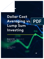 Dollar Cost Averaging vs. Lump Sum Investing: Benjamin Felix