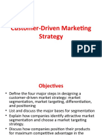 Customer-Driven Marketing Strategy