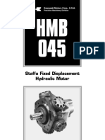 Staffa Fixed Displacement Hydraulic Motor: Kawasaki Motors Corp., U.S.A