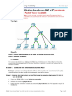 5.3.1.3 Packet Tracer - Identify MAC and IP Addresses - ILM