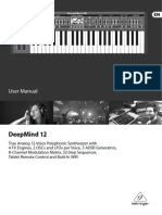 Deepmind 12: User Manual