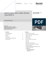 Radial Piston Motor (Multi Stroke) Type MCR 5: RE 15 206/06.06 1/16 Replaces: 02.98