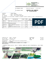 Oferta de Ventas #2030056580: # Código Descripción Cant. UM Prc. Unitario Dscto. % Total