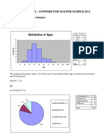 Lfs Project I - Answers For Master Sample - XLS: Distribution of Ages