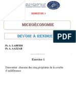 Devoir À Rendre 2 Microéconomie