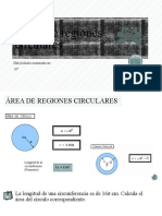 Áreas de Regiones Circulares