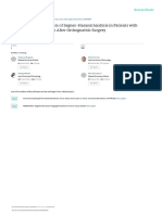 Bogusiak - Changes in Segner Hasund Parameters After Orthognatic Surgery