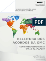 Releitura Dos Acordos Da OMC Como Interpretados Pelo Órgão de Apelação - Vera Thorstensen Luciana Oliveira (2013)