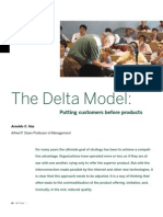 The Delta Model:: Putting Customers Before Products