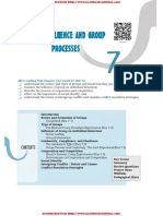 NCERT Class 12 Psychology Social Influence and Group Processes