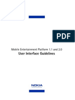 Nokia - User Interface Guidelines