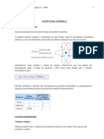 Química - CETES - Inorgânica A - Estrutura Atômica