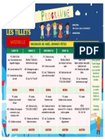 Planning D''activités Maternelle 1ere Semaine