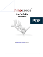 Rhino User's Guide For Windows