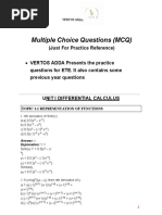 Multiple Choice Questions (MCQ)