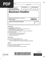 Business Studies: Pearson Edexcel International GCSE