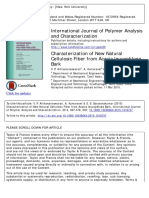 International Journal of Polymer Analysis and Characterization