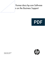 Documentation On The Business Support Center (BSC) : HP Part Number: 5697-0570 Published: January 2011